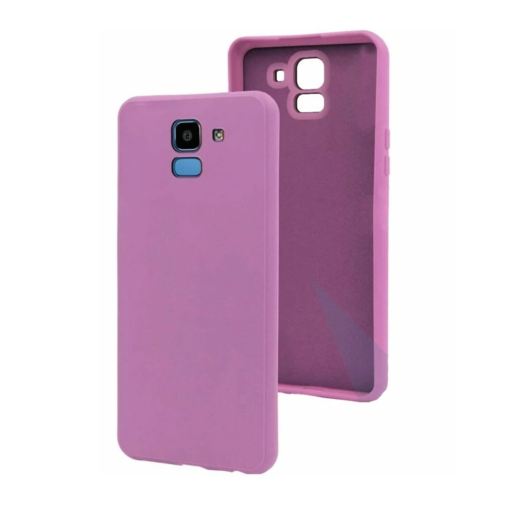 Helmet case tpu suede samsung j6 (2018), purple 2