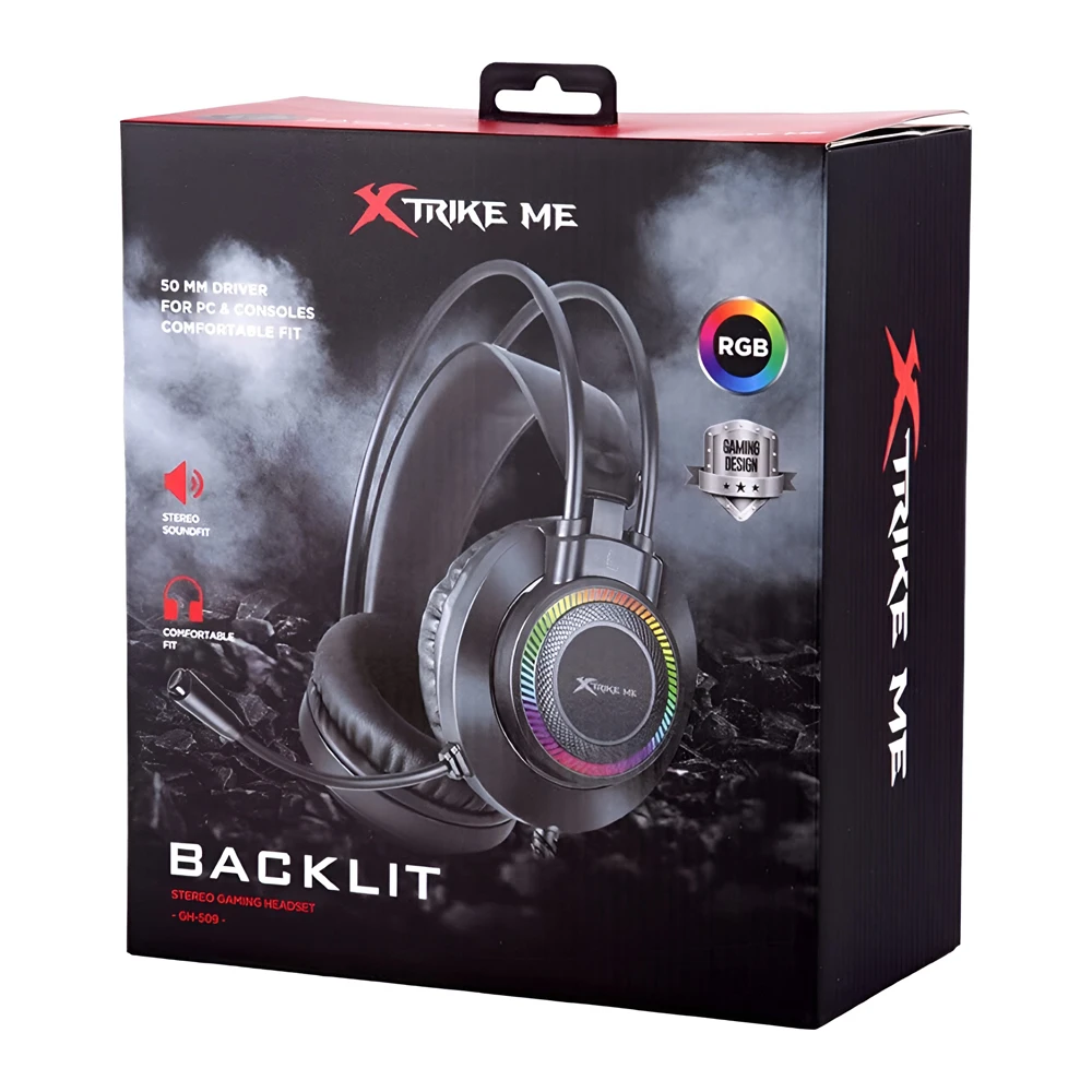 Xtrike me headset wired gaming gh-509 4