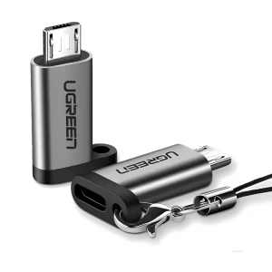 Ugreen адаптер type-c 2.0 на micro usb 2.0, до 480 мбит/с us282, серый Thumbnail 3