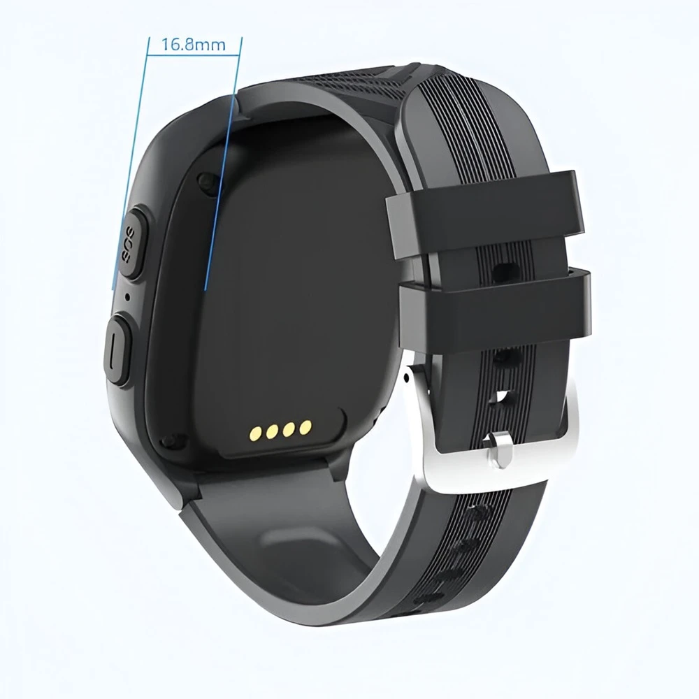 Helmet smart kids watch 4g-lt31, black 2