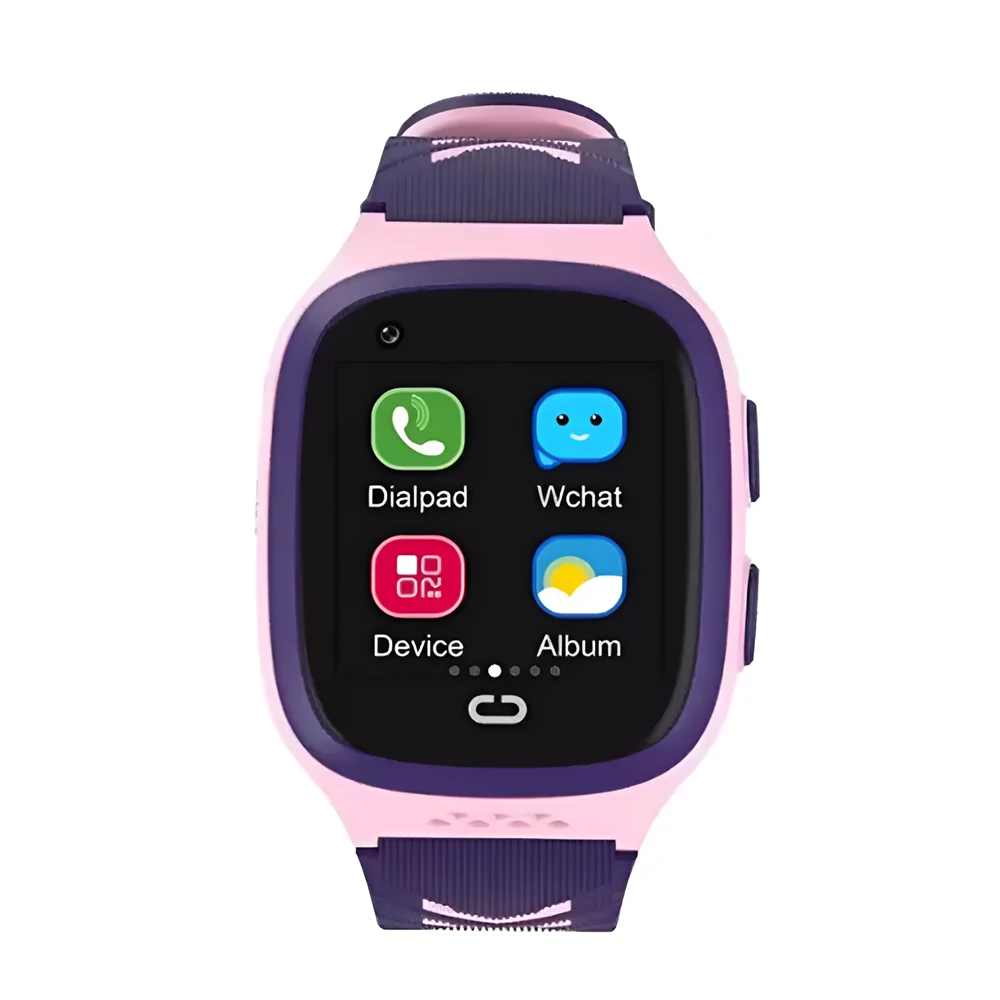 Helmet smart kids watch 4g-lt31, розовые 3