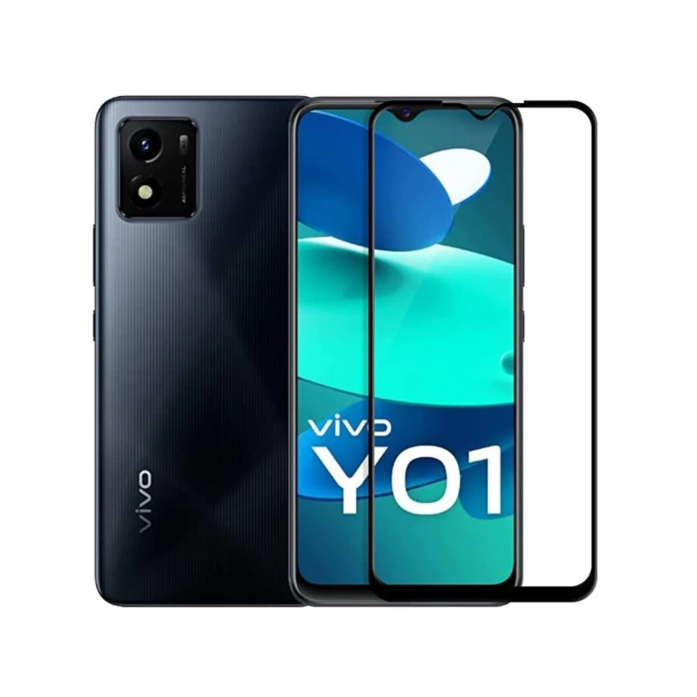 Helmet diamond glass 4d vivo y01, black 2