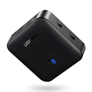 Ugreen adapter audio transmitter + receiver bluetooth v5.0, battery 200mah, up to 10hours cm144, black Thumbnail 2