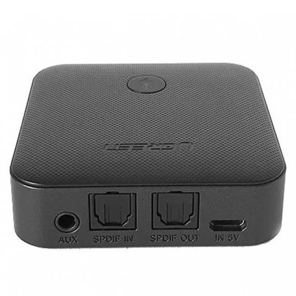 Ugreen adapter audio transmitter + receiver bluetooth v5.0, battery 200mah, up to 10hours cm144, black 3