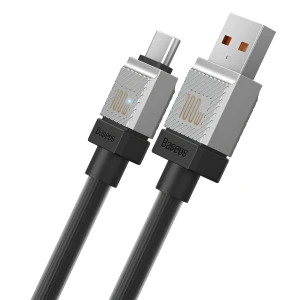 Baseus cable coolplay series usb-a to type-c 5a 100w 1м, черный Thumbnail 2