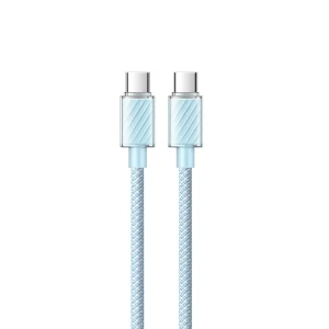 Mcdodo cable dichromatic series type-c to type-c 5a 100w 1.2m, blue Thumbnail 2