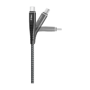 Ttec cable usb to type-c extreme 2.4a (1,5m), space gray Thumbnail 3