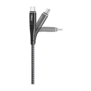 Ttec cable usb to type-c extreme 2.4a (1,5m), space gray Thumbnail 3