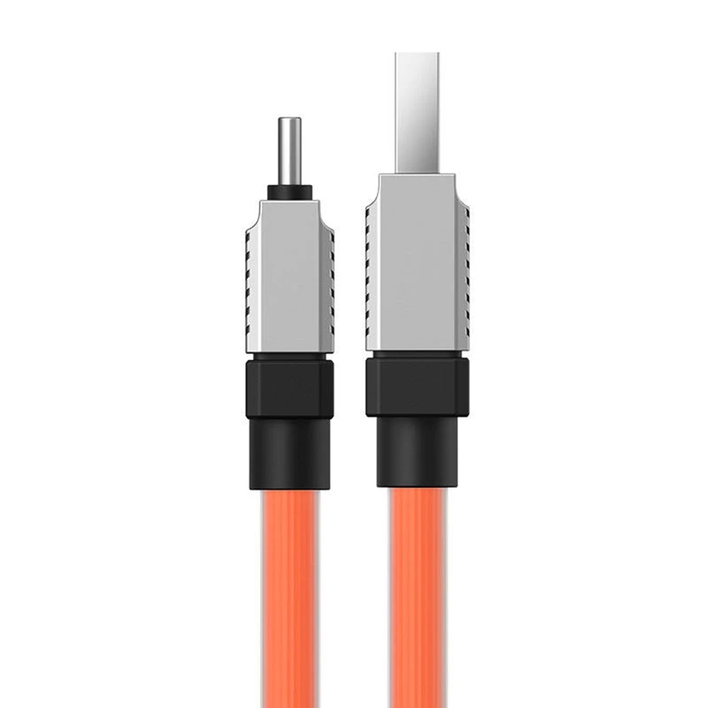 Baseus cable coolplay series usb-a to type-c 5a 100w 1m, orange 3