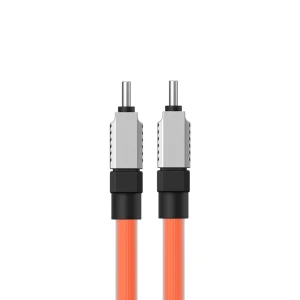 Baseus cable coolplay series type-c to type-c 5a 100w 1м, оранжевый Thumbnail 3