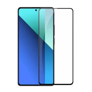 Helmet diamond glass 5d redmi note 13 4g, black