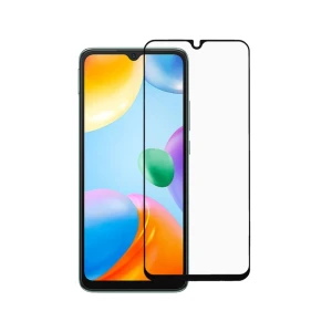 Защитное стекло diamond glass 4d для redmi 10c, черное