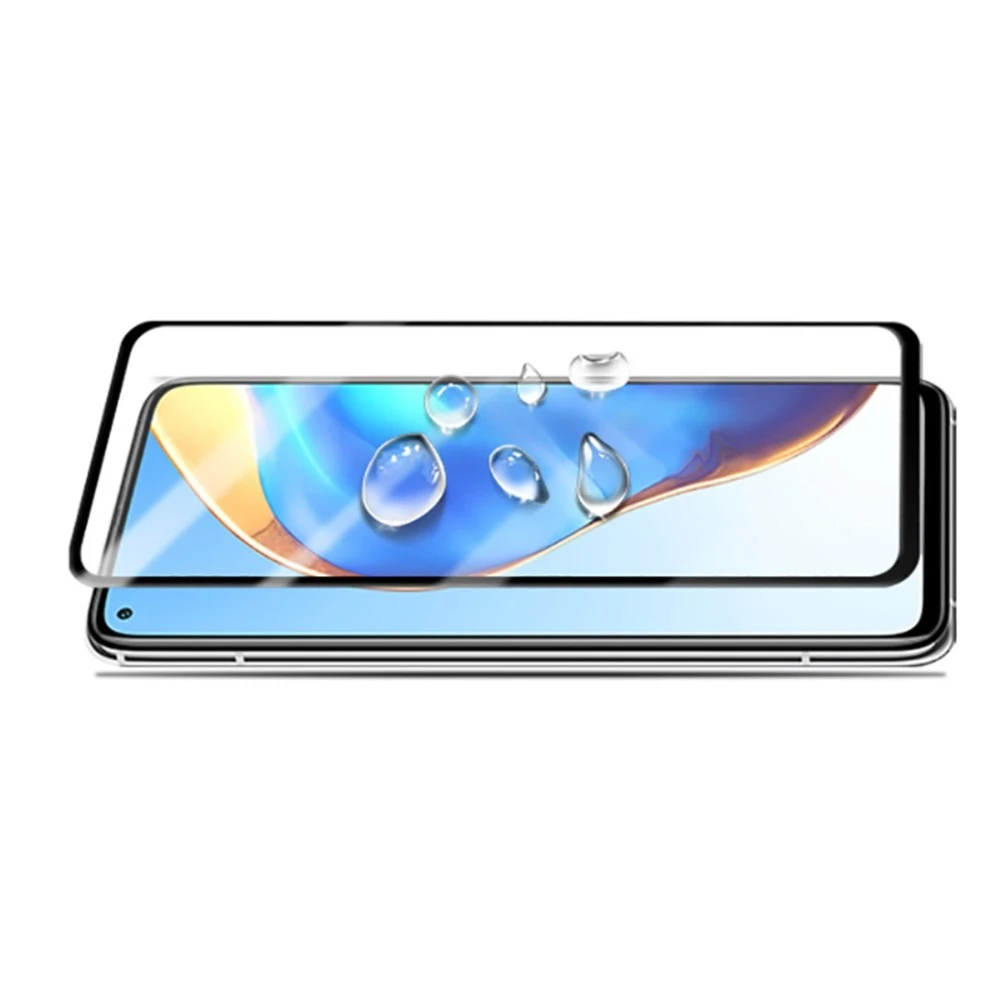 Защитное стекло diamond glass 4d для xiaomi mi 10t, черное 3