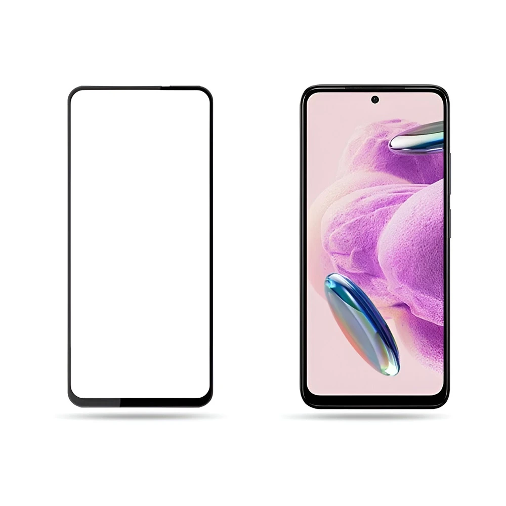 Защитное стекло diamond glass 5d для redmi note 12s/11/11s/10/10s, черное 3