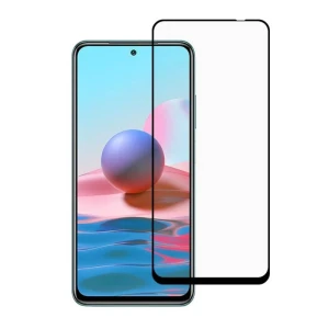 Защитное стекло diamond glass 4d для redmi note 10 5g, черное