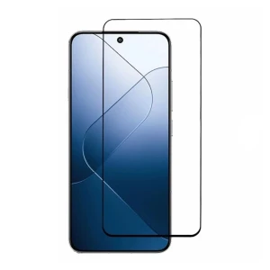 Защитное стекло diamond glass 5d для xiaomi 14, черное