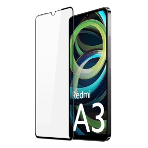Защитное стекло diamond glass 5d для redmi a3, черное