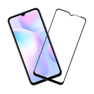 Защитное стекло diamond glass 4d для xiaomi redmi 9a/9c, черное