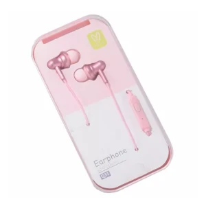 Наушники keeka 3.5mm q32, розовые