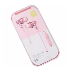Наушники keeka 3.5mm q32, розовые