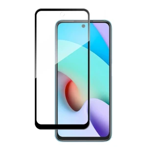 Защитное стекло diamond glass 5d для redmi 10, черное
