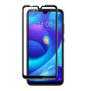 Защитное стекло diamond glass 4d для xiaomi mi play, черное
