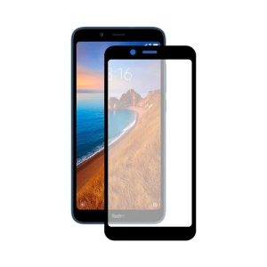 Защитное стекло diamond glass 4d для xiaomi redmi 7a, черное