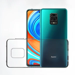 Helmet case tpu soft xiaomi note 9, clear Thumbnail 3