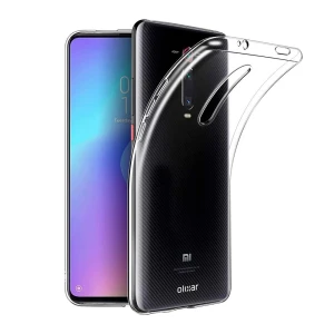 Мягкий tpu чехол helmet case для xiaomi mi 9t, прозрачный
