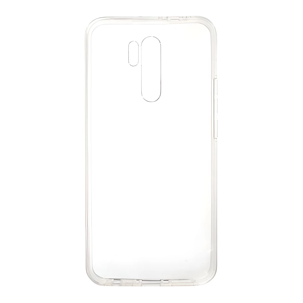 Мягкий чехол tpu для xiaomi redmi 9, прозрачный 2
