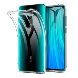 Мягкий чехол tpu для xiaomi redmi 9, прозрачный