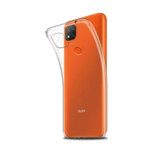 Чехол helmet case tpu soft для xiaomi redmi 9c, прозрачный