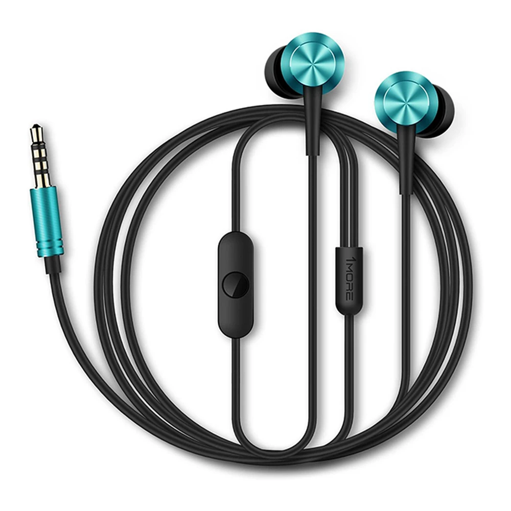 1more earphones 3.5mm piston e1009, blue 2