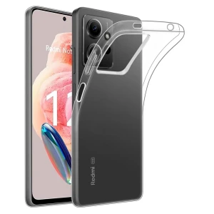 Прозрачный мягкий tpu чехол helmet case для redmi note 12 4g