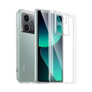 Прозрачный мягкий tpu чехол helmet case для xiaomi 13t/13t pro