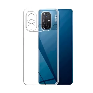 Прозрачный мягкий чехол tpu для redmi 12c