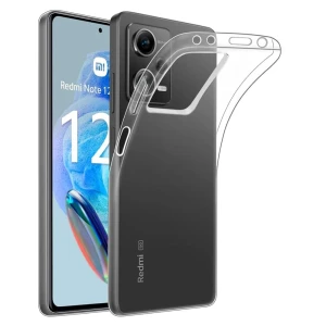 Чехол helmet case tpu soft для redmi note 12 pro 5g, прозрачный