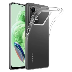 Чехол helmet case tpu soft для redmi note 12 5g, прозрачный