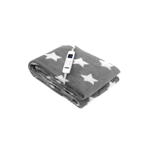 Noveen electric heated blanket eb651 grey star 180x130 cm