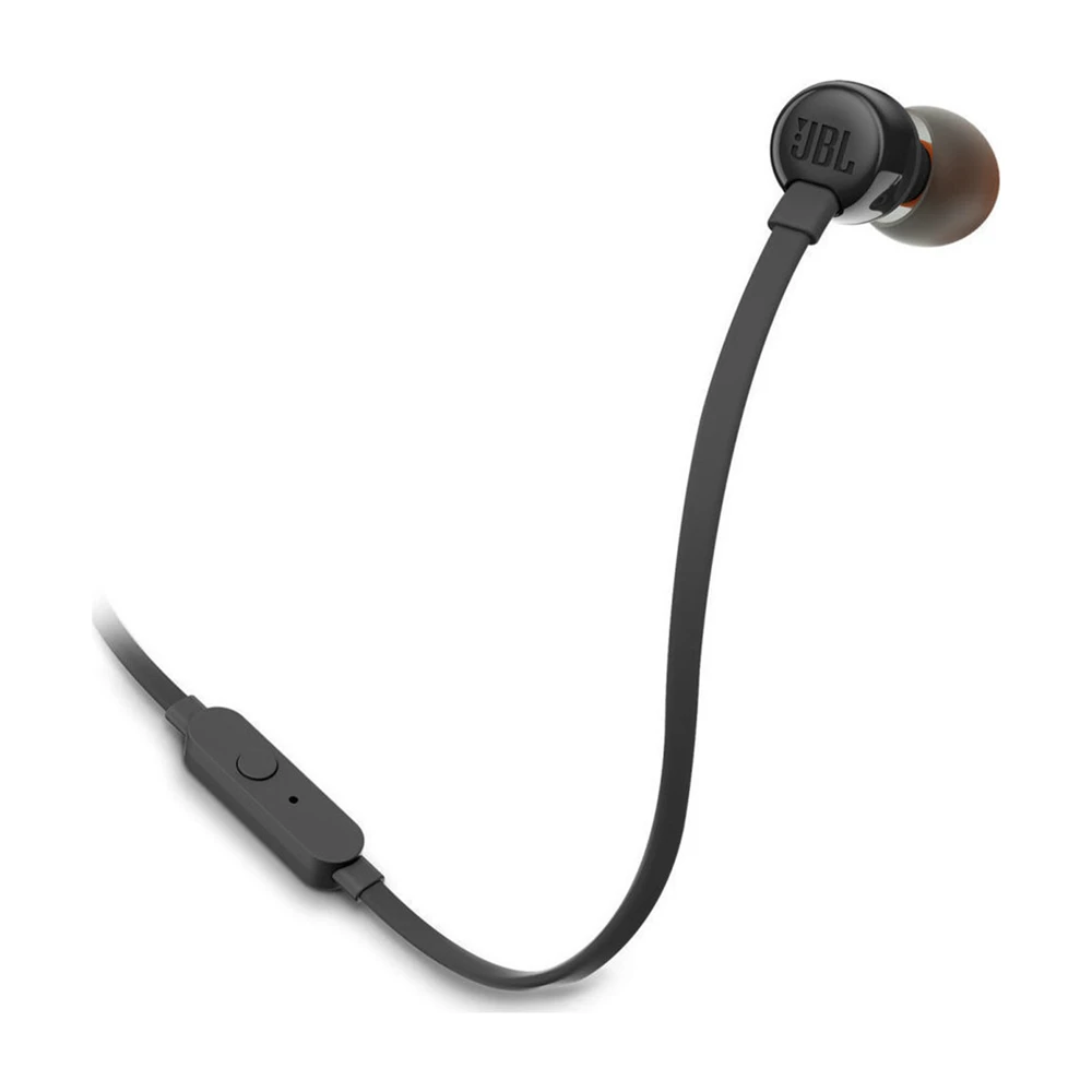 Наушники jbl с микрофоном 3,5 мм tune 110, черные 3