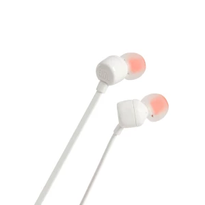 Наушники jbl earphones 3.5mm с микрофоном tune 110, белые Thumbnail 3