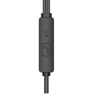 Ksiga earphones 3.5mm with mic feile ksc-403, black Thumbnail 2