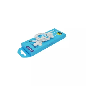 Ksiga earphones 3.5mm with mic feile ksc-403, white Thumbnail 3
