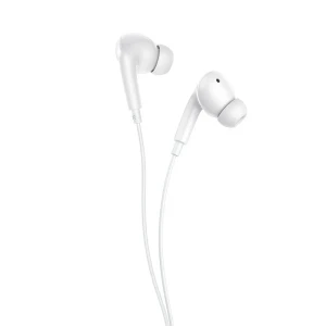 Helmet earphones type-c with mic m2 series, white Thumbnail 2