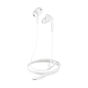 Наушники с микрофоном lightning m2 series, белые