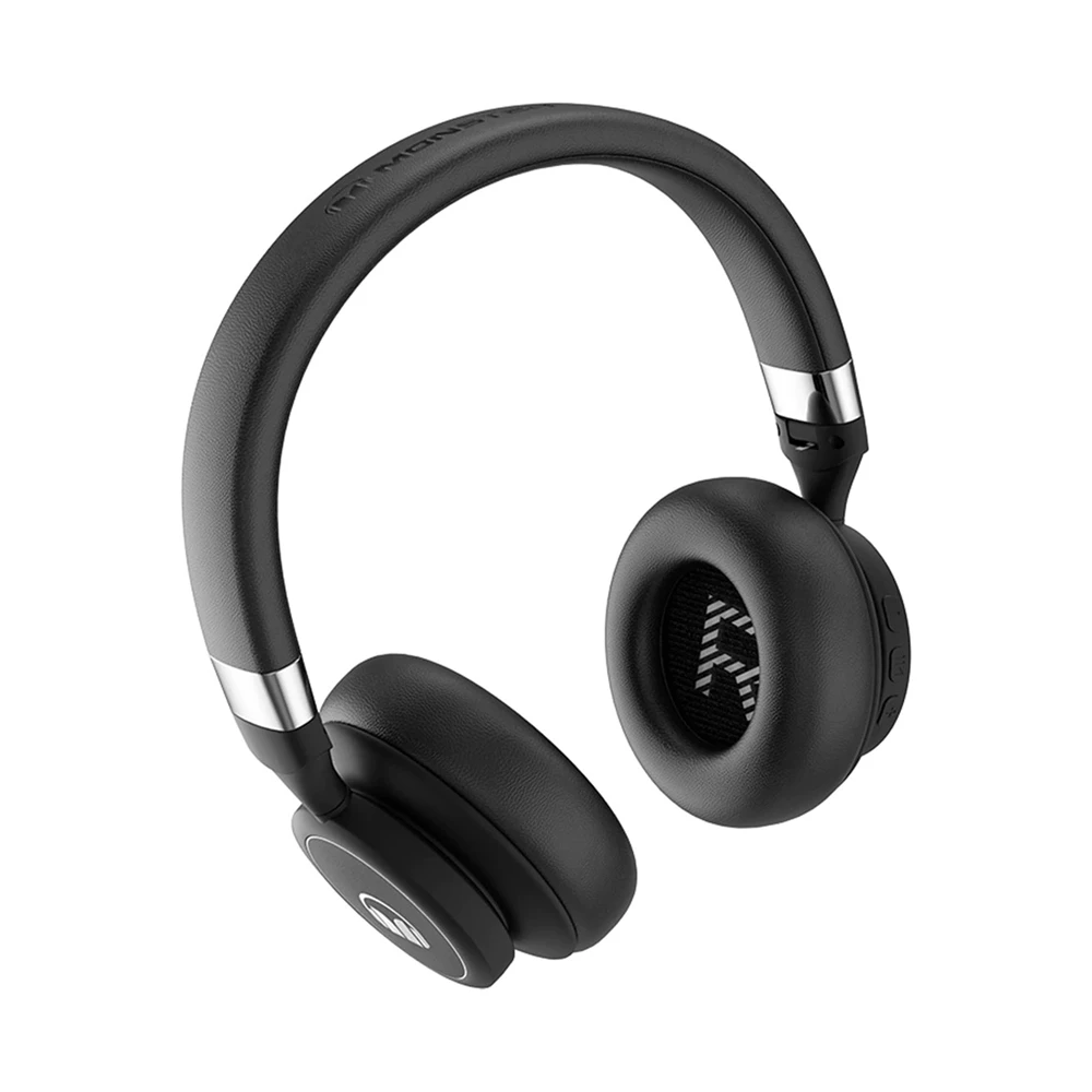 Monster on-ear headphones life one, black 3