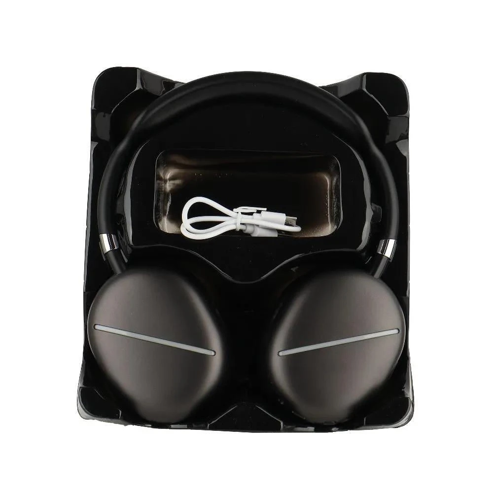 Musen wireless headphones on ear akz-max10, black 3