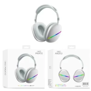 Беспроводные наушники musen akz-max10, серебристые Thumbnail 3