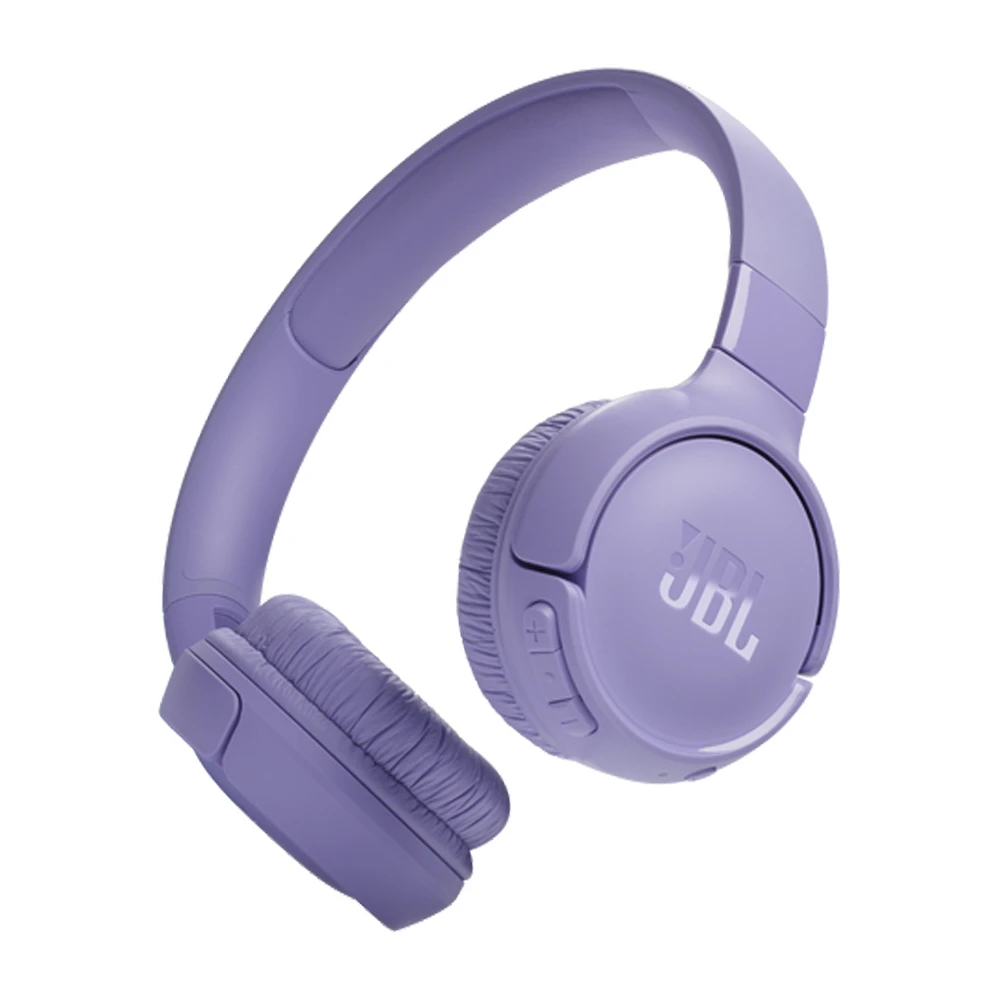 Наушники jbl on-ear с микрофоном bluetooth tune 520bt, фиолетовые 2