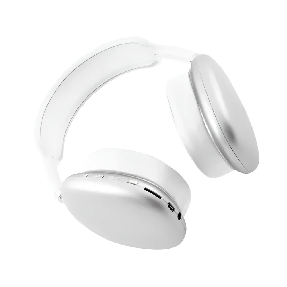 Наушники bluetooth on-ear replica airpods max p9, серебристые 3